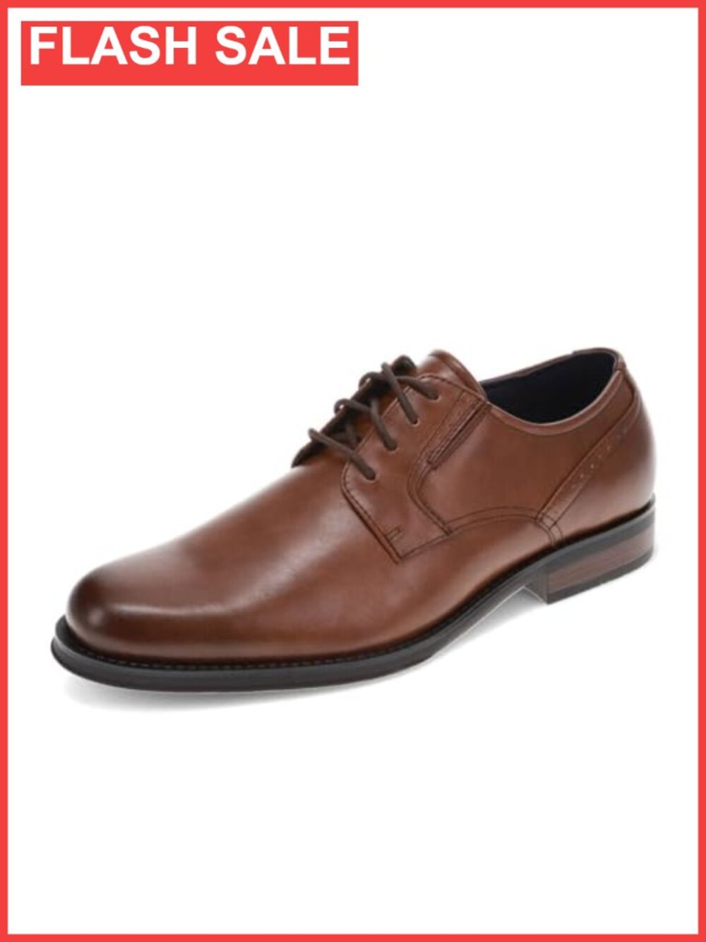 Mens Oxford Dress Shoes Faux Leather Cushioned Lace-Up Formal Comfort